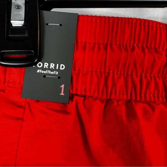 Plus Size: 1 Happy Camper Stretch
Woven Active Short - Torrid Orange Shorts - Picture 8 of 11